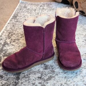 Ugg Purple Suede Boots